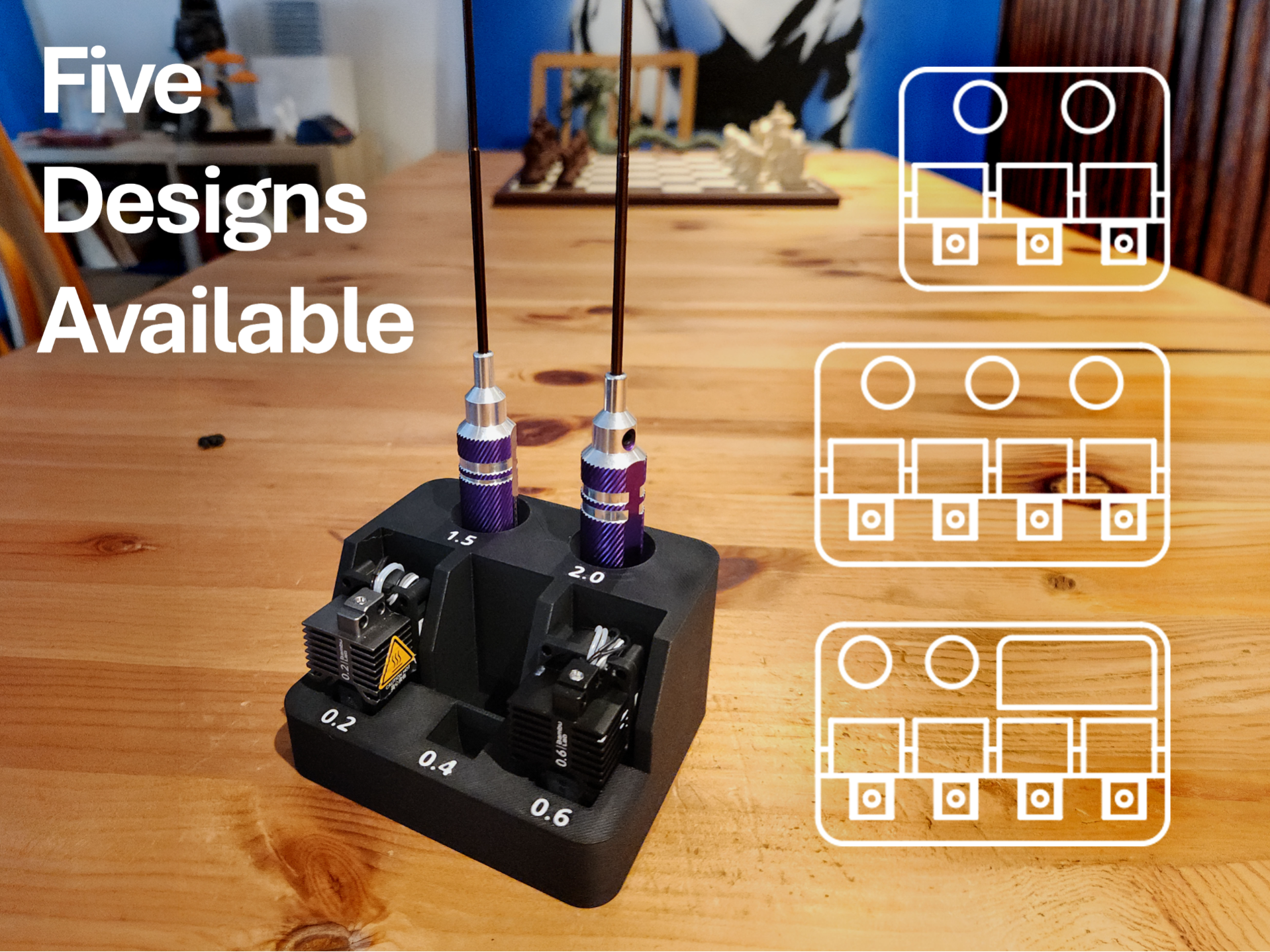 P1 Series Hotend Holder