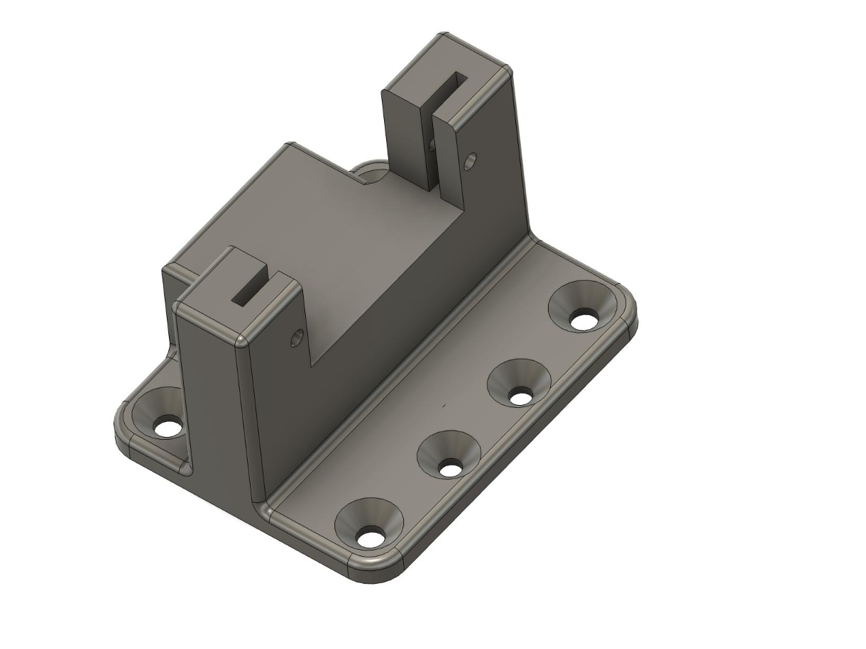 Mount for Digikeijs DR60030 servo - turnout