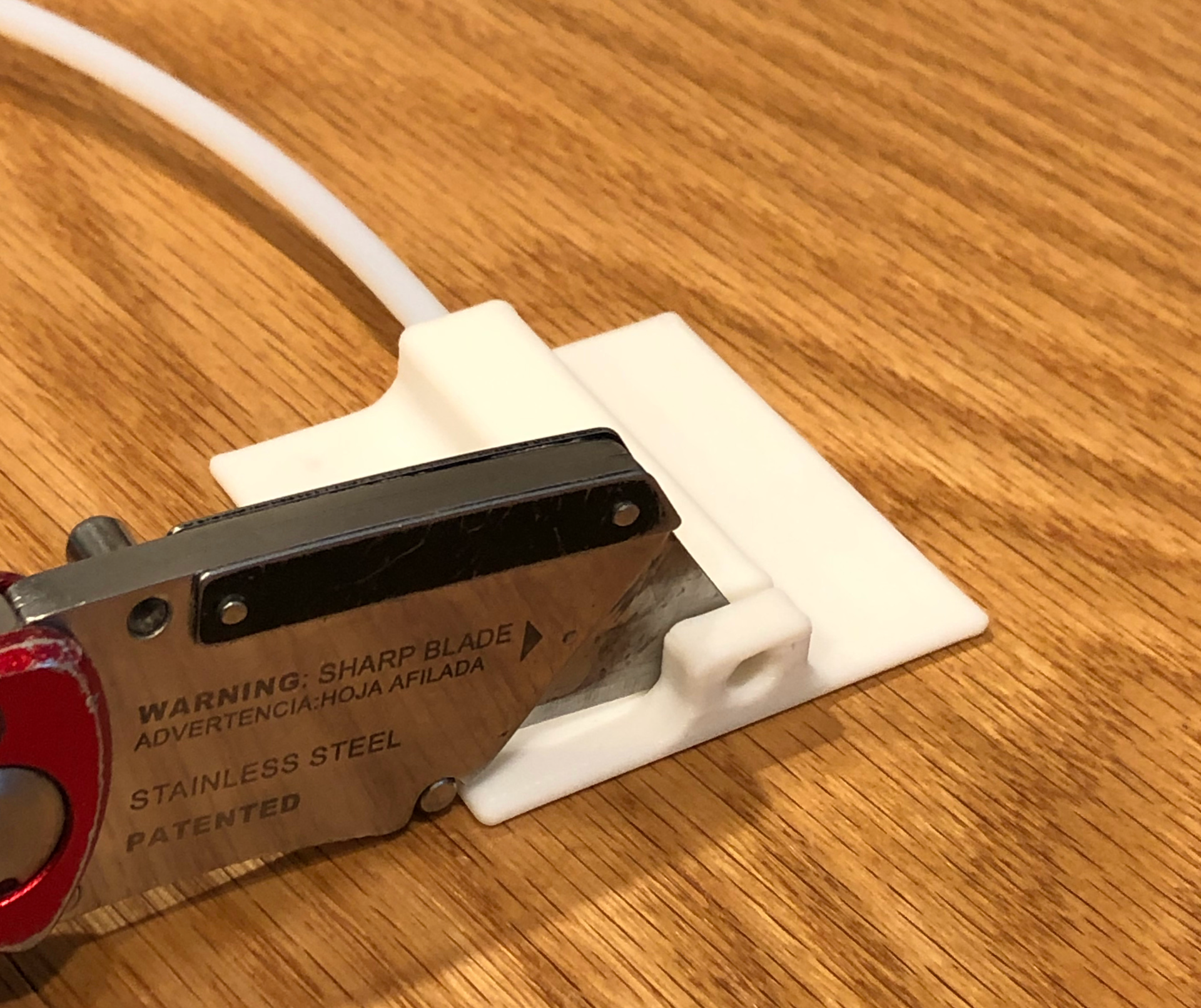 PTFE Tube Cutter Block