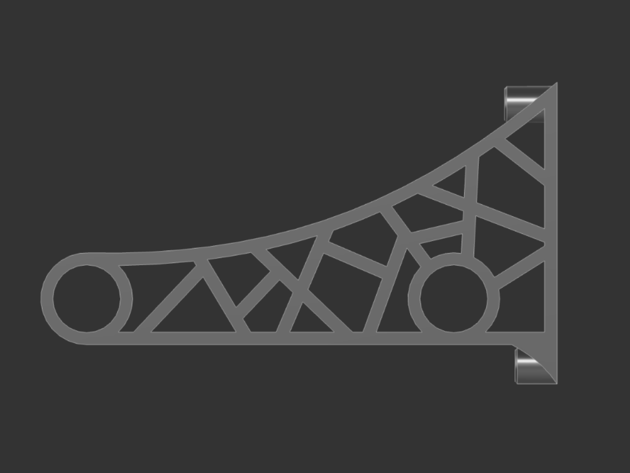 Filament bracket.