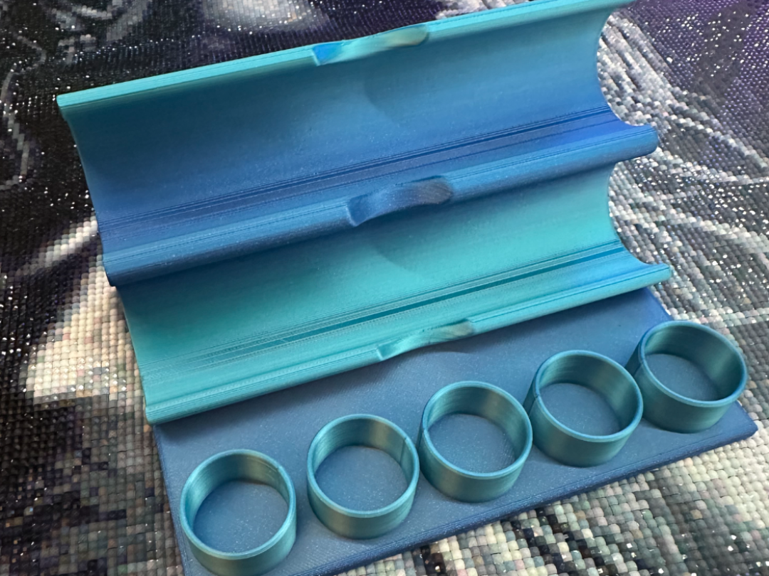 Stift und Pinzetten Ablage + 5er Dosenhalter 25mm