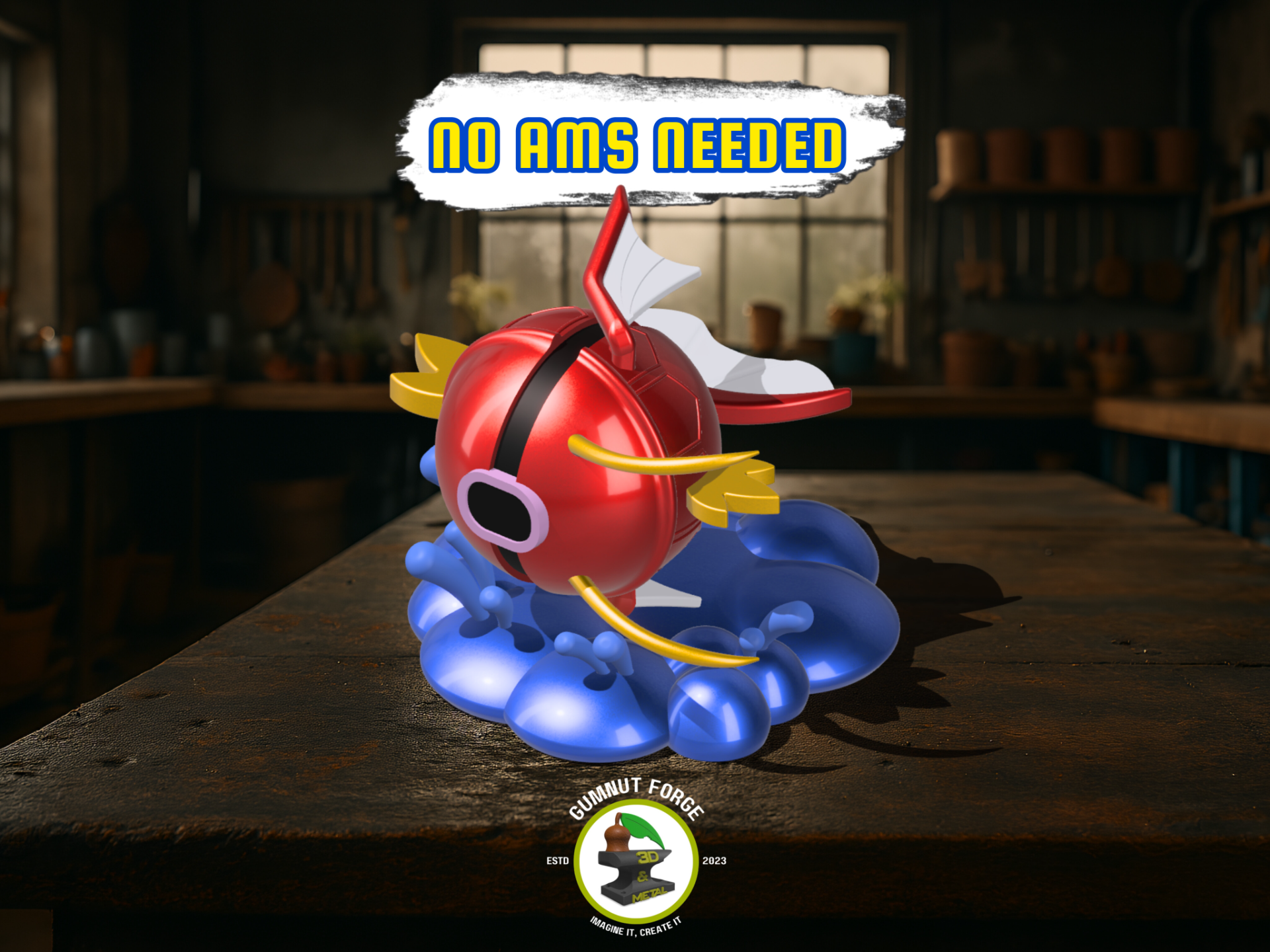 Magikarp Pokeball - Multipart