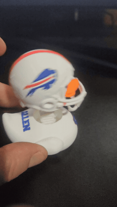 Josh Allen Bobblehead Duck