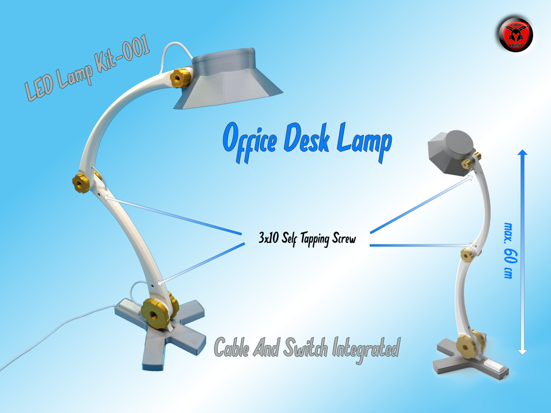 Innovative Office Desk Lamp