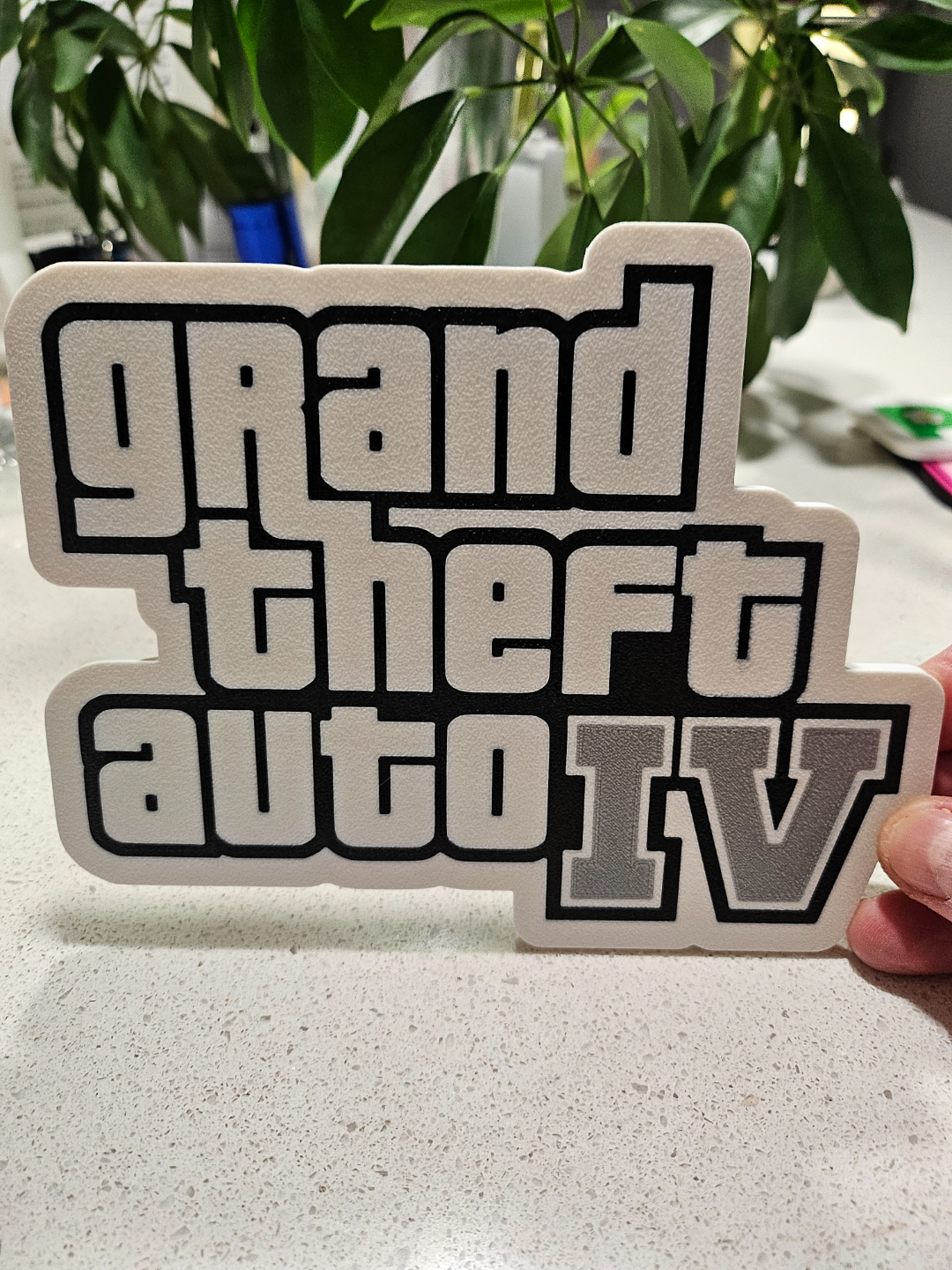 GTA-4 Logo-Wall Art