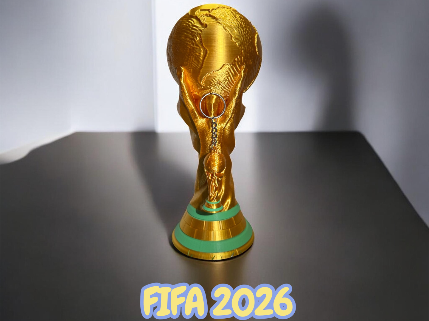 Portachiavi e Trofeo Coppa del mondo FIFA 2026