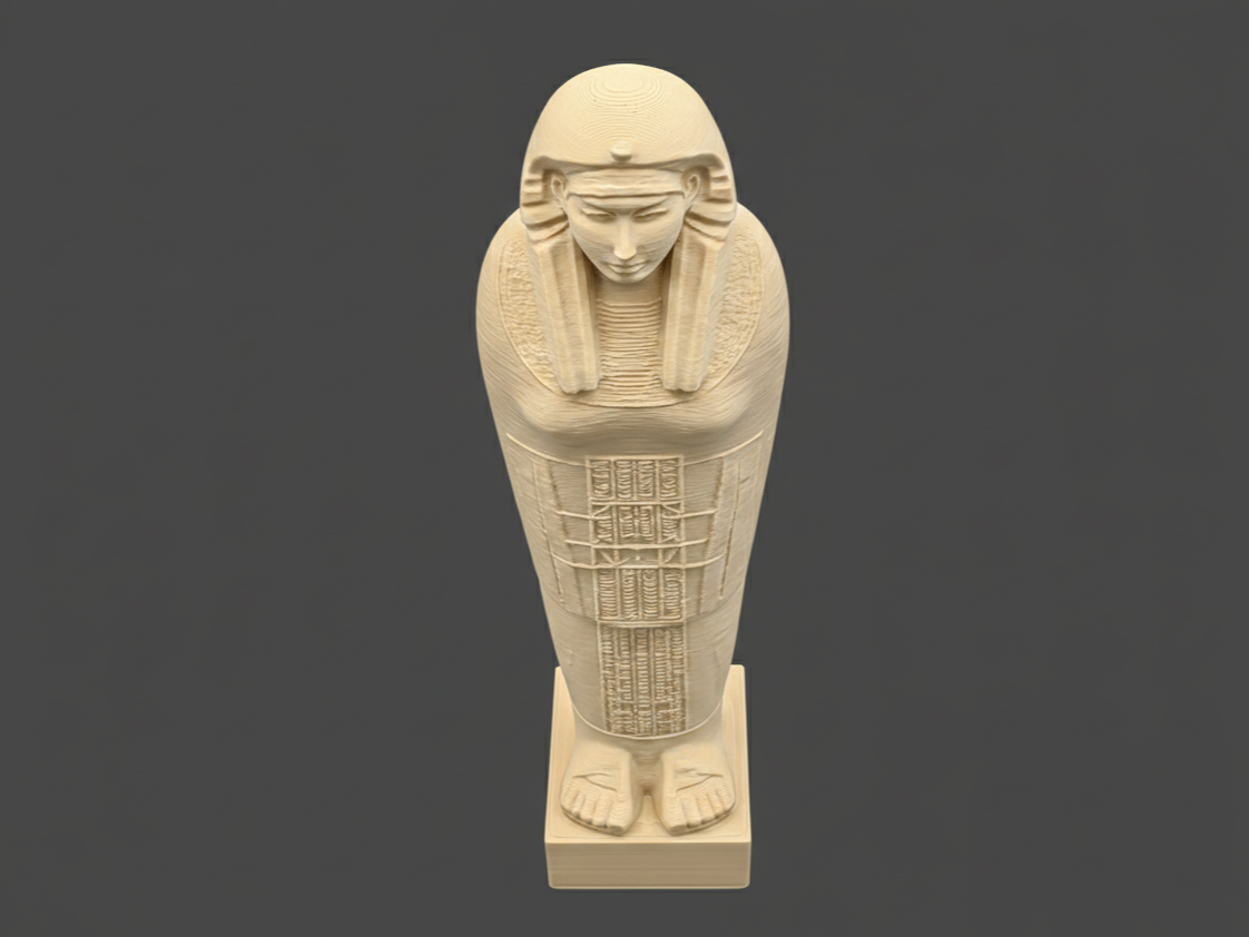 Ancient Egyptian Sarcophagus Statue