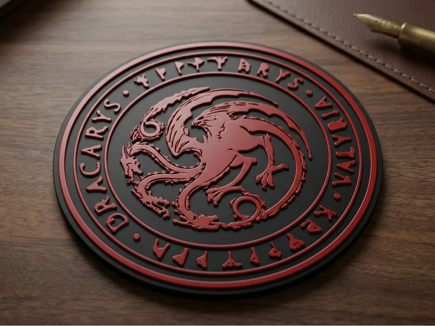 Porta-copos “Dracarys"
