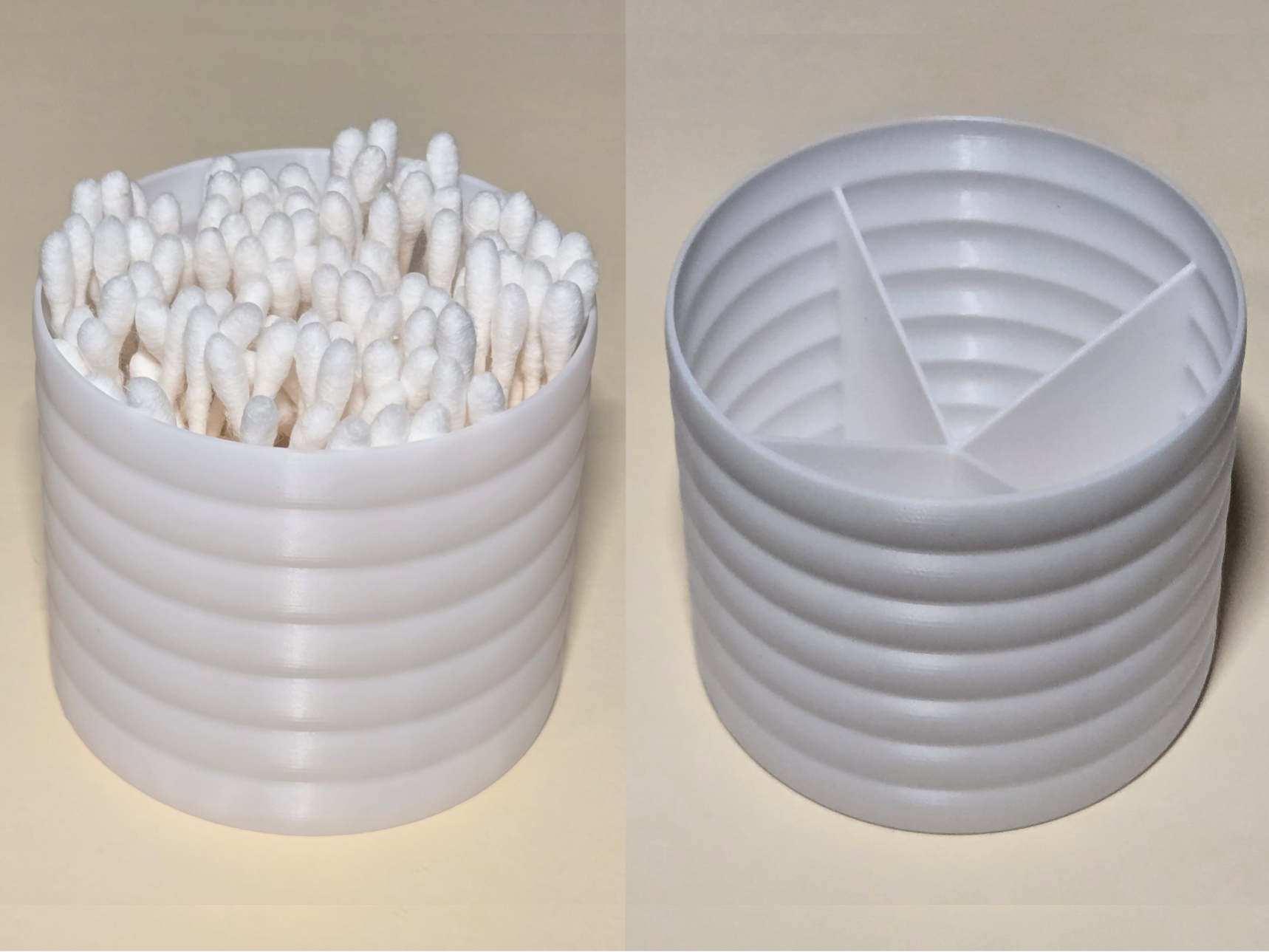 Simple Clean QTip Jar