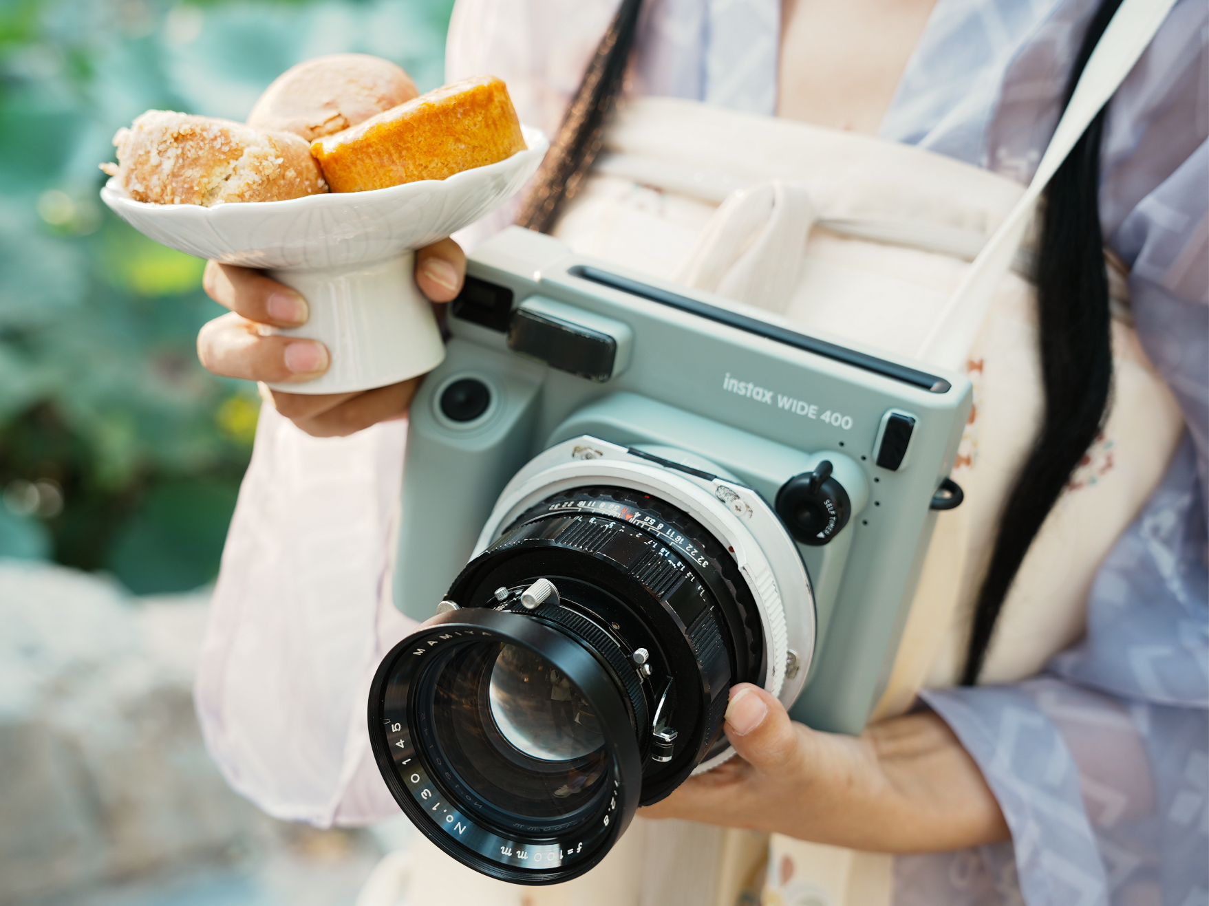 Mamiya press to wide400-拍立得改造