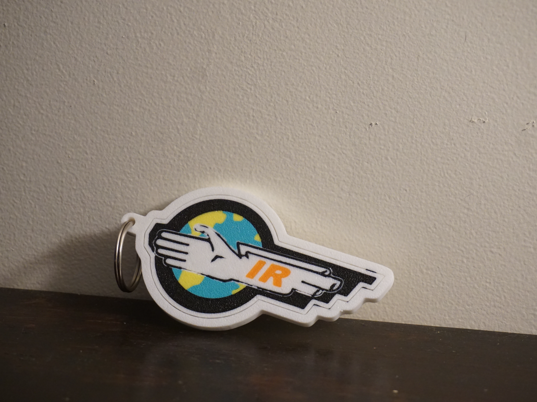 International Rescue Logo Keychain