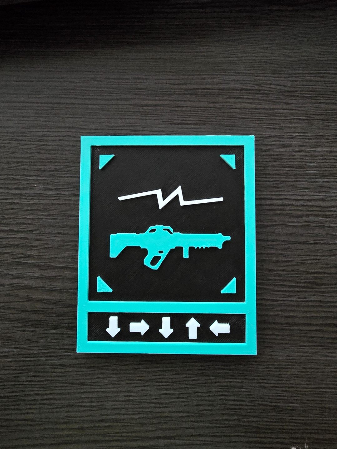 Magnetic Helldivers 2 Arc Thrower Plaque