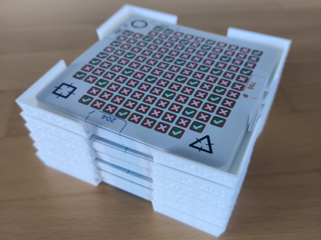Turing Machine - Verification cards organizer