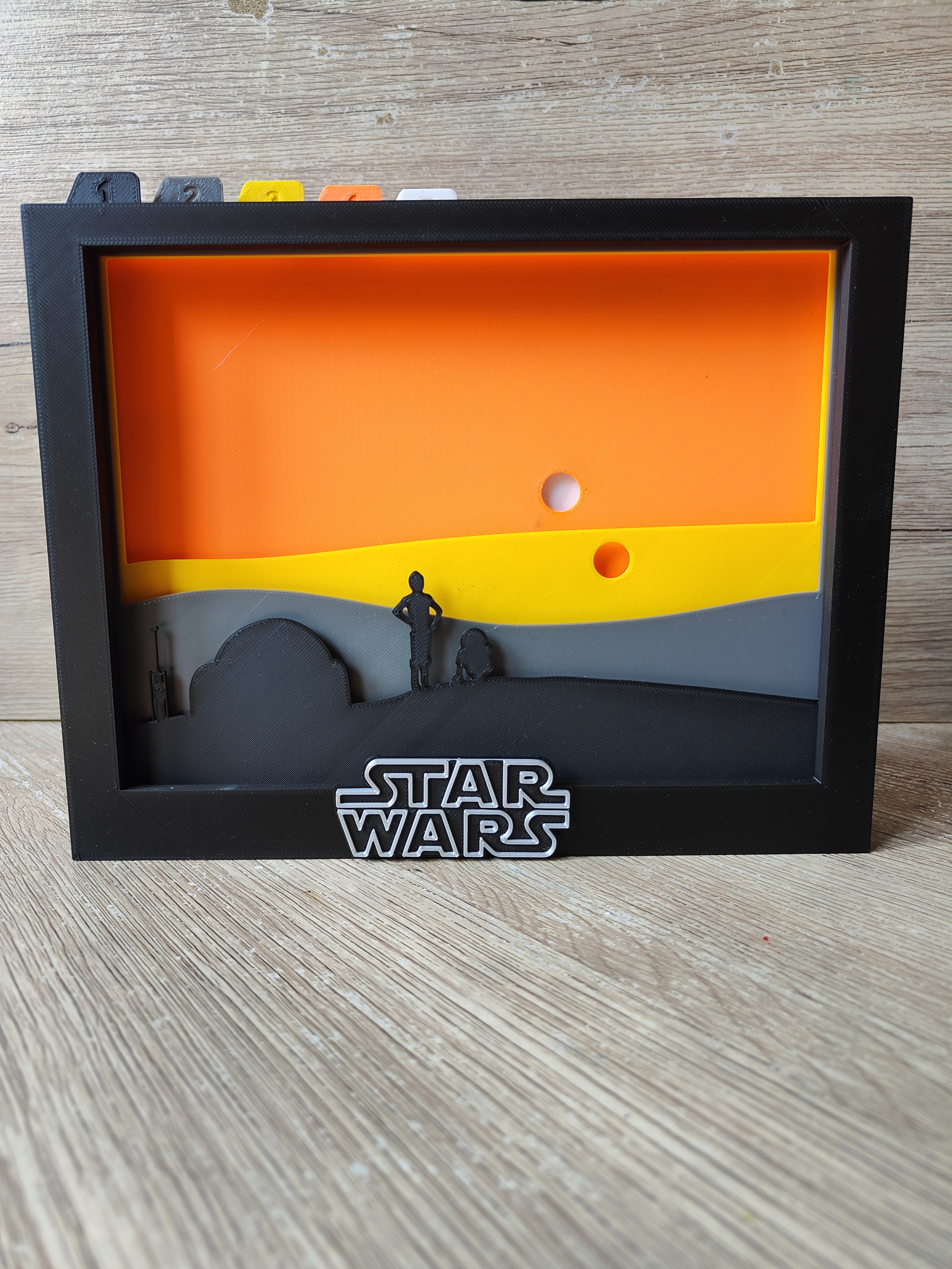Star Wars Tatooine Shadow Box (A)