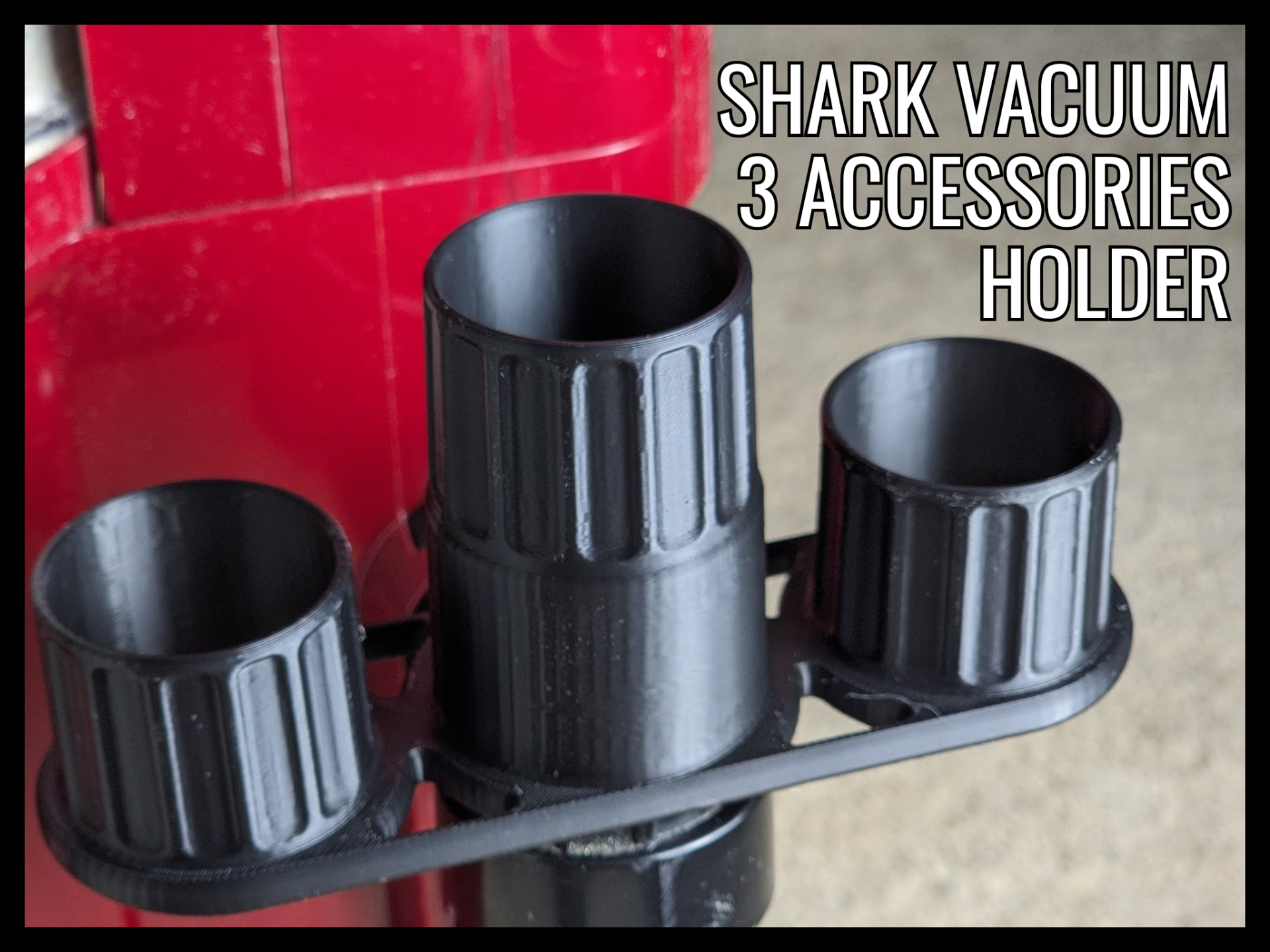 Shark Vacuum Compatible Three Accessories Holder