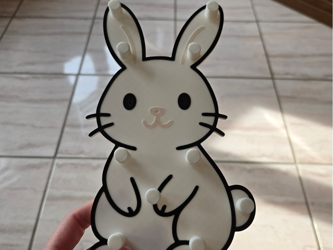 lapin pour bouchon de compote