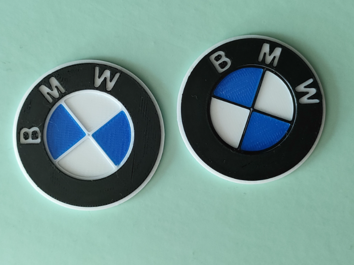 BMW LOGO 2 plates