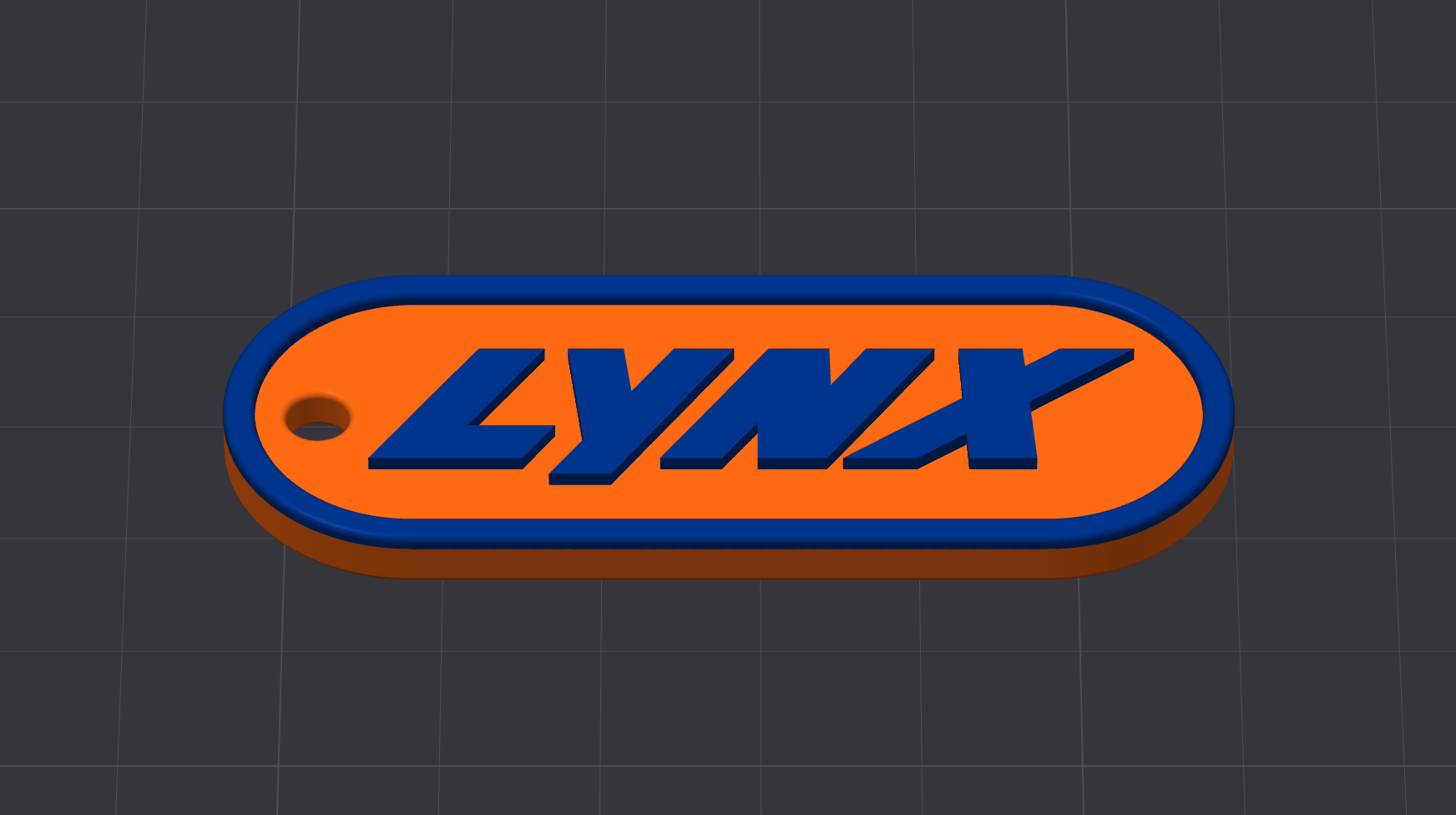 Lynx keyring