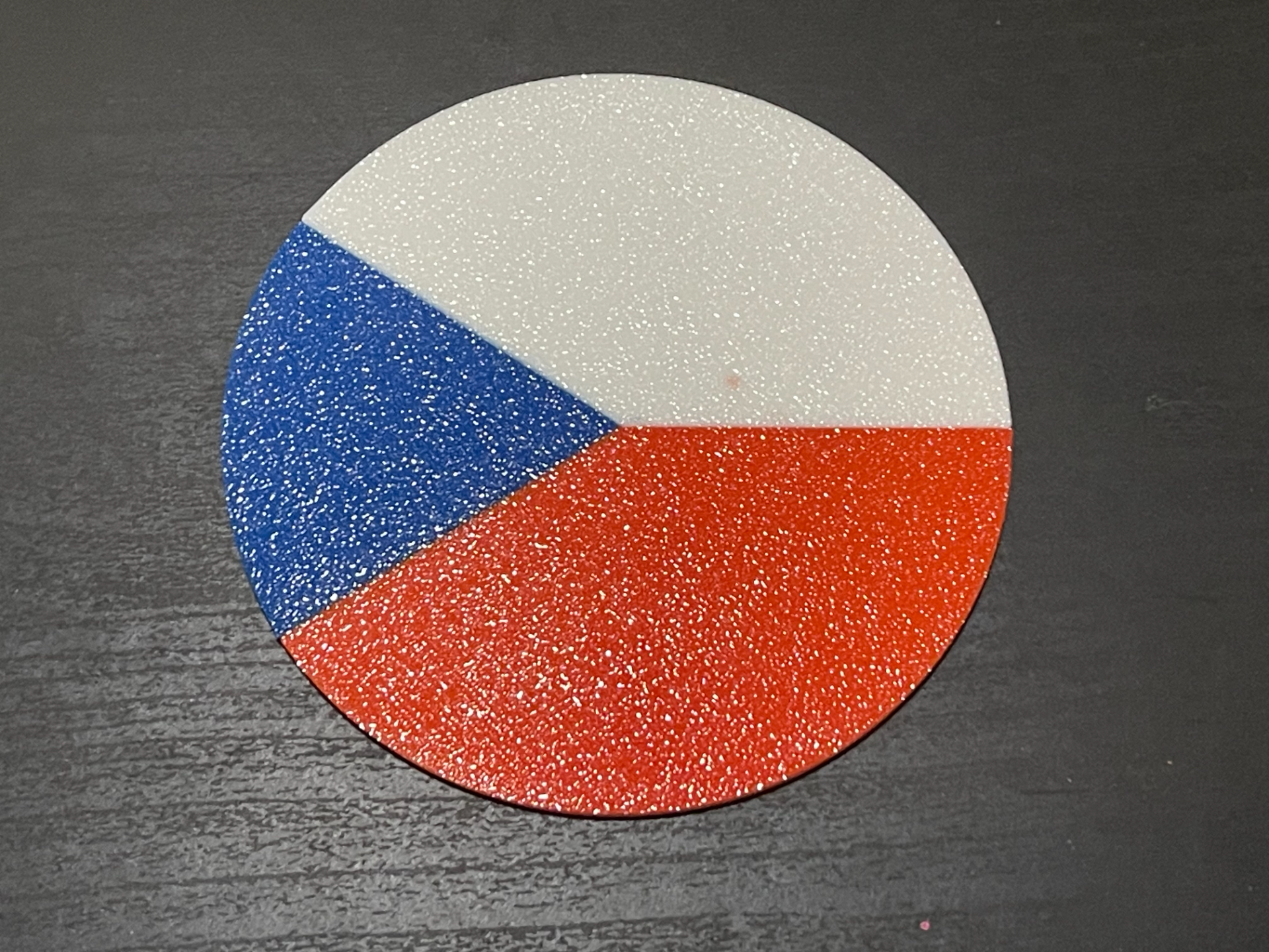 Flag of Czech Republic Coaster