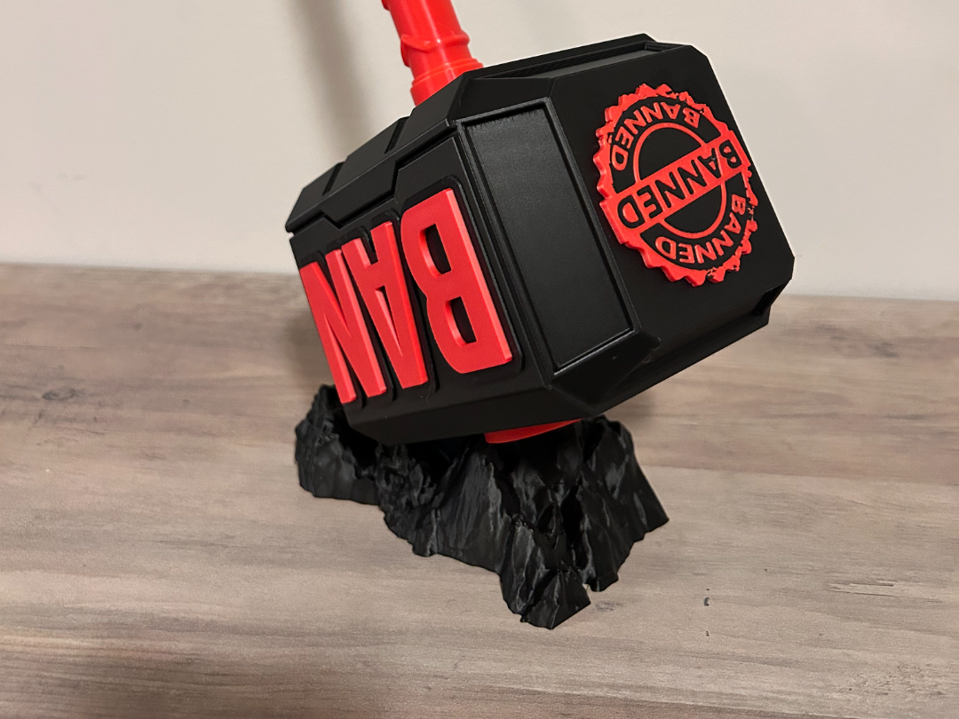 Ban Hammer LOGO for Thor's Hammer