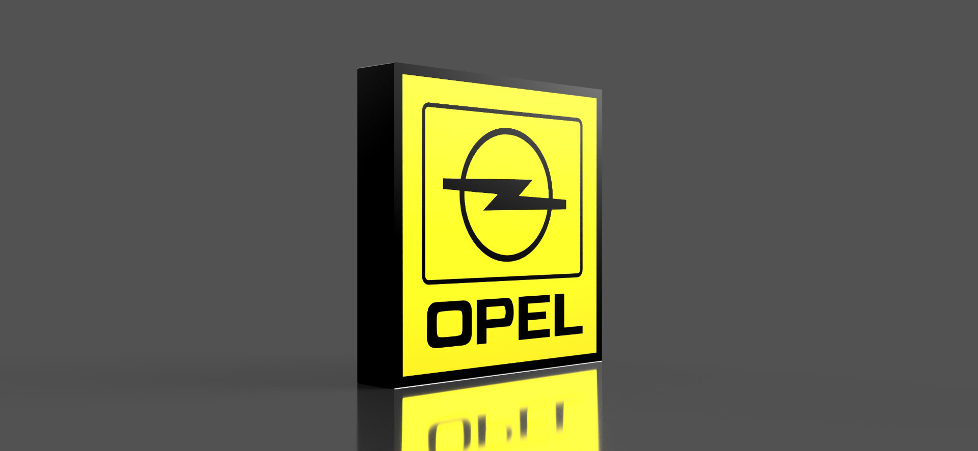 Opel Logo 1978-1987 Lightbox
