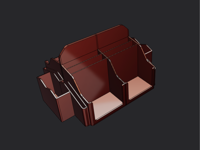 Trading Card Deck Box (DragonShield Sleeves)
