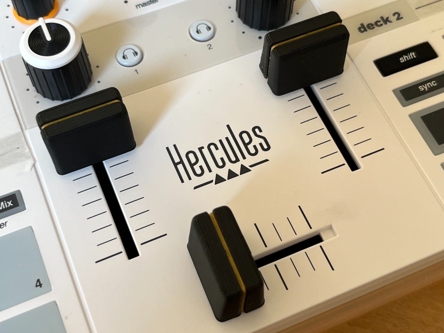 DJ用ノブ for Hercules & Numark MIXSTREAM PRO