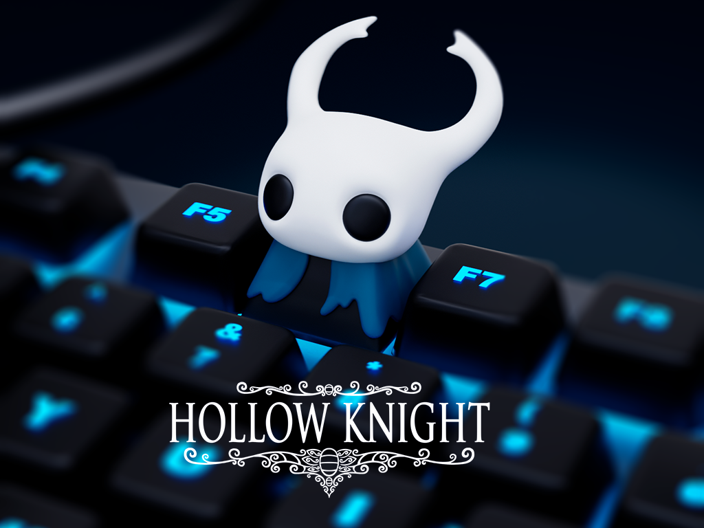 Hollow Knight Keycap – 3D Printable (STL + 3MF)