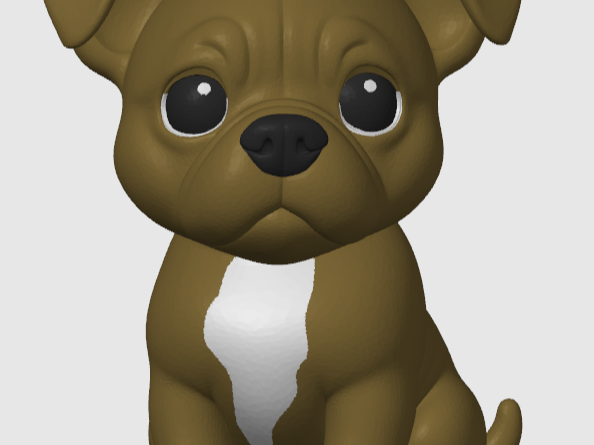 Miniatura 3D - Pitbull