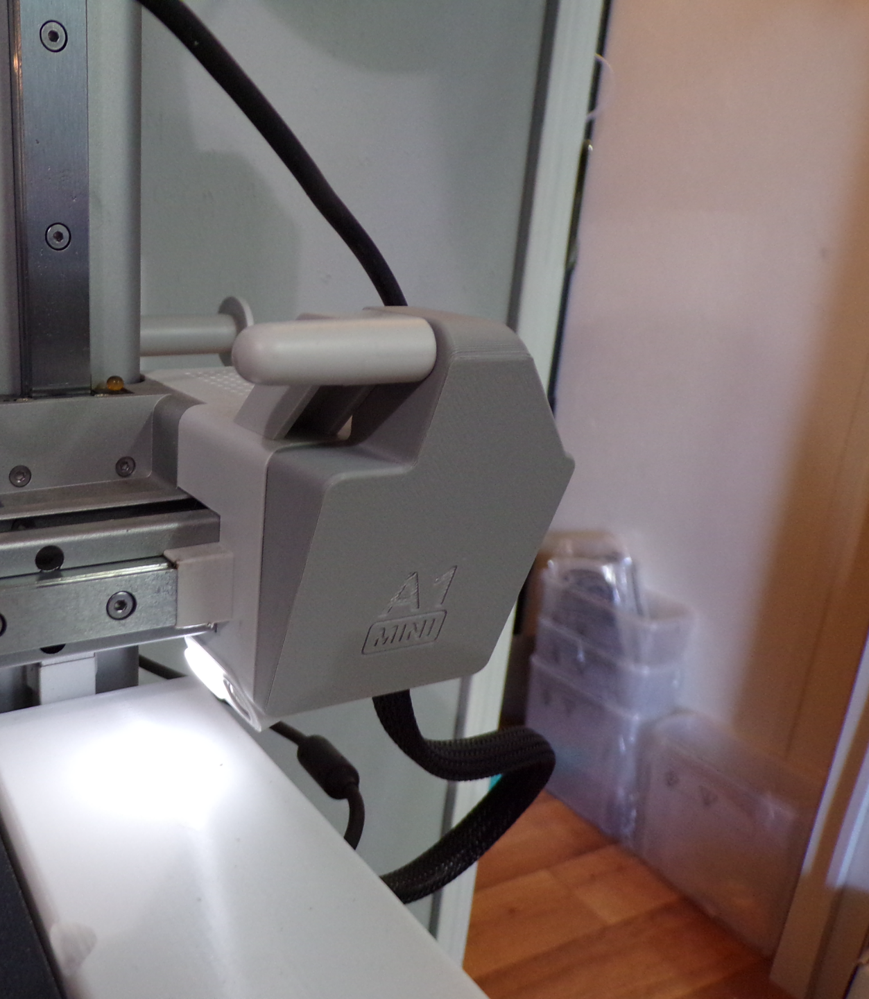 A1 Mini X Axis Cover Cutter Stiffener - Repair
