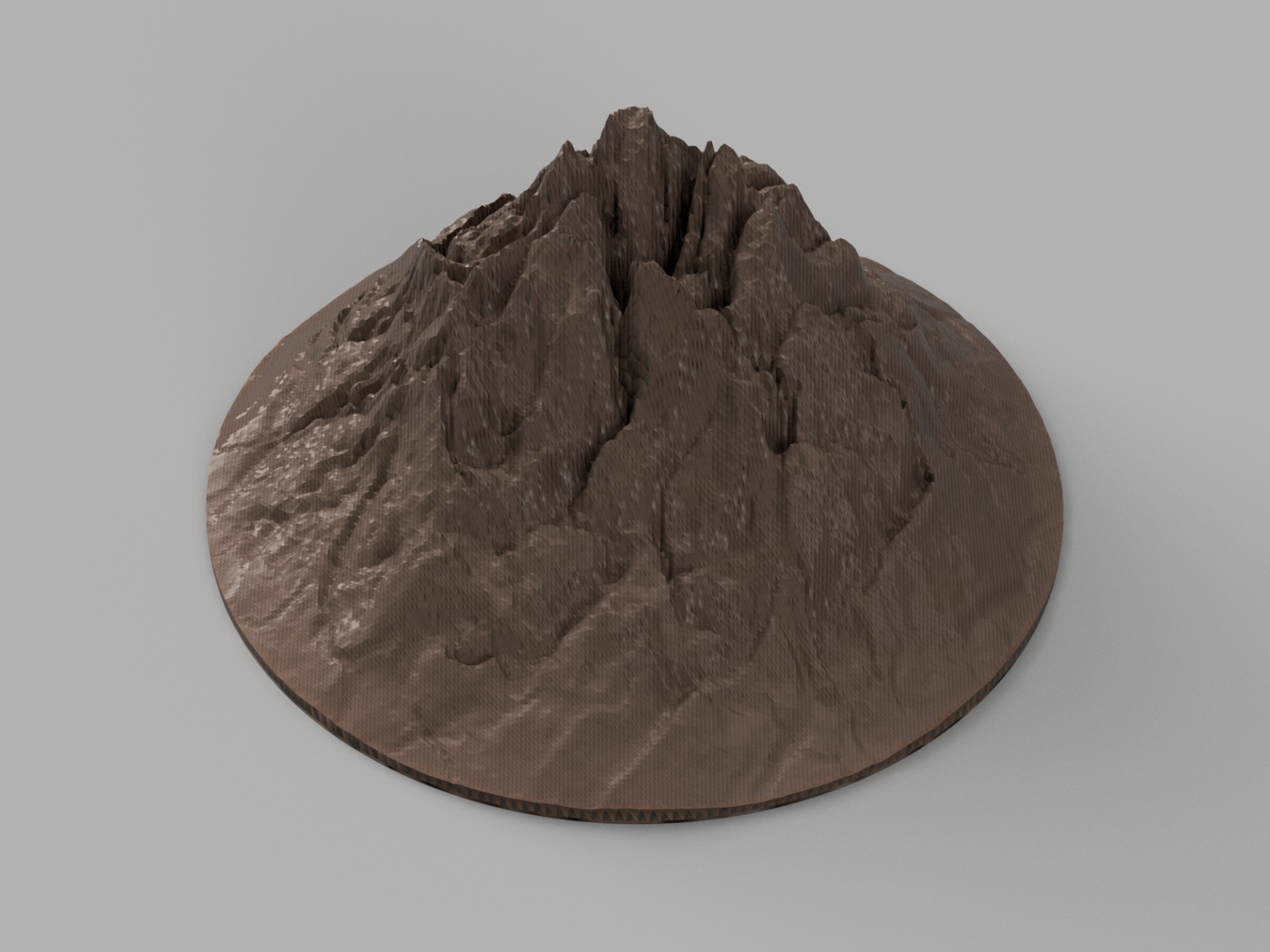 Volcano classroom experiment