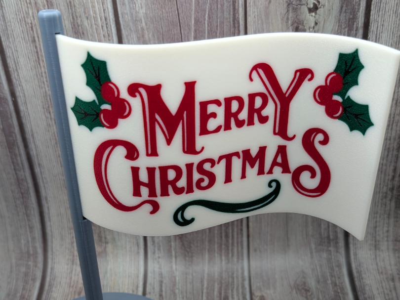 Merry Christmas Flag