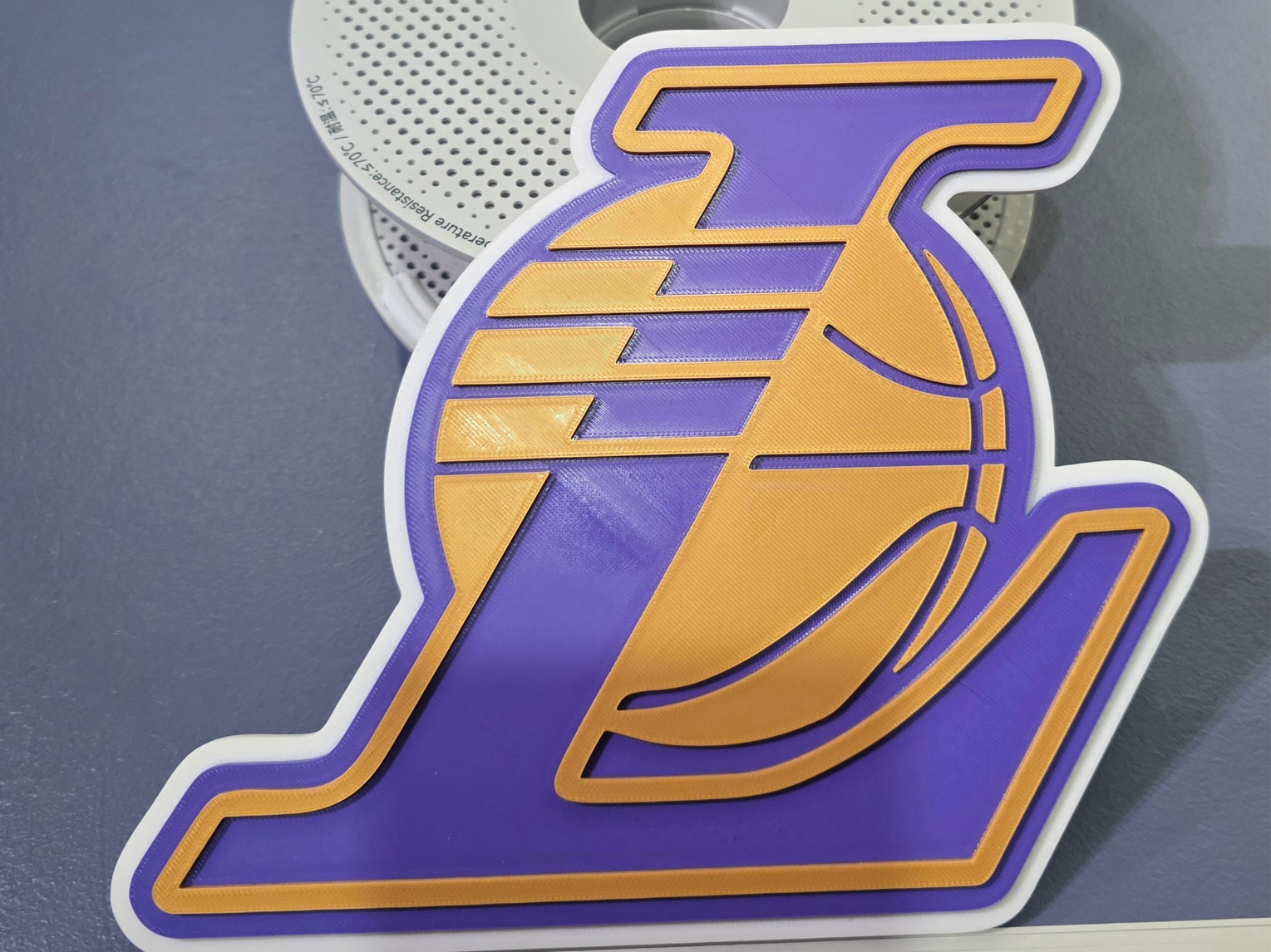 LA LAKERS -  3D Logo Large 223mm V2 series