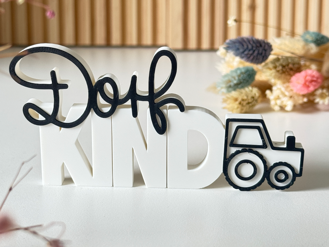 Dorfkind Traktor