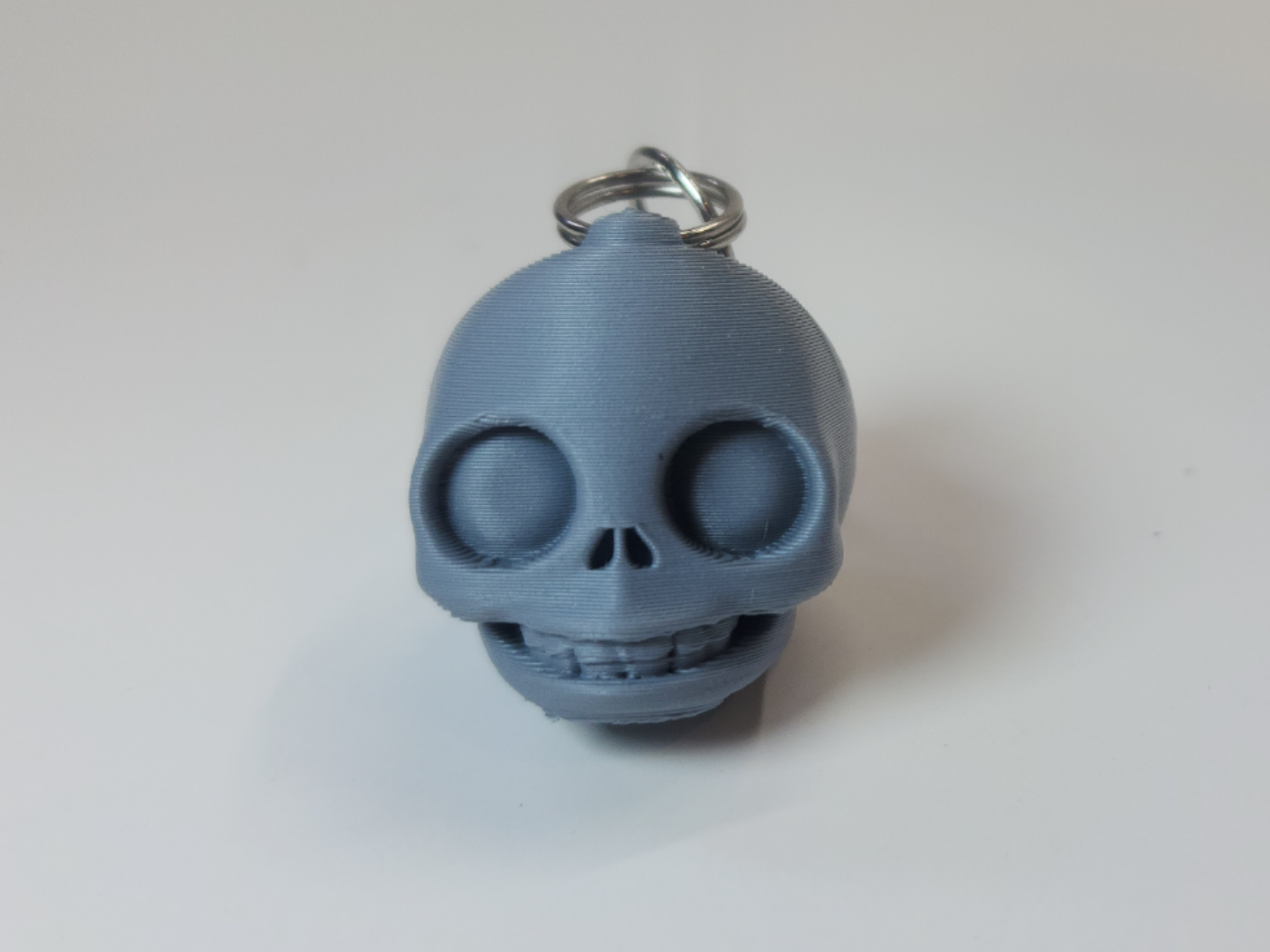 Kawaii Skull Keychain
