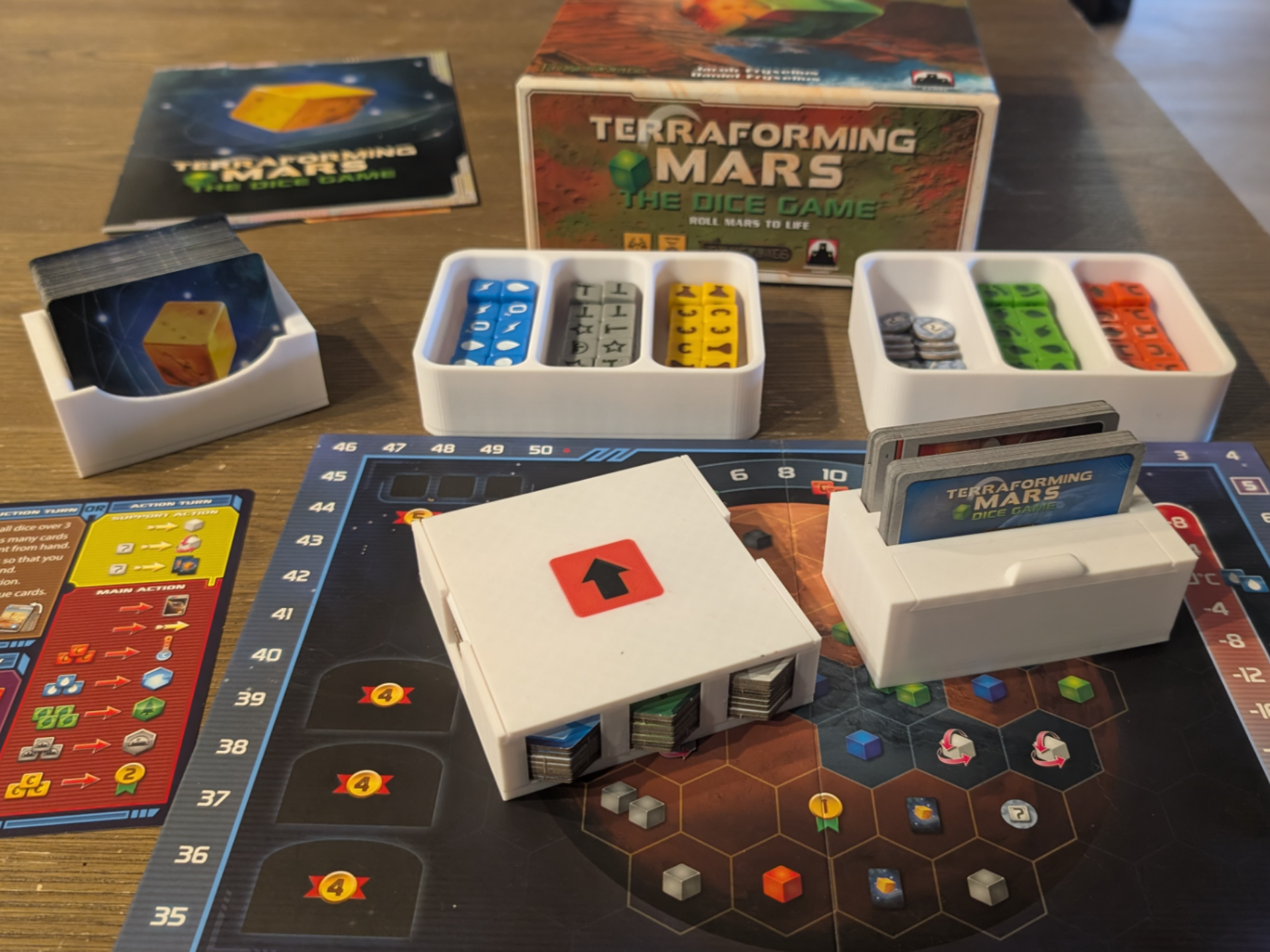 Terraforming Mars the Dice Game Organizer