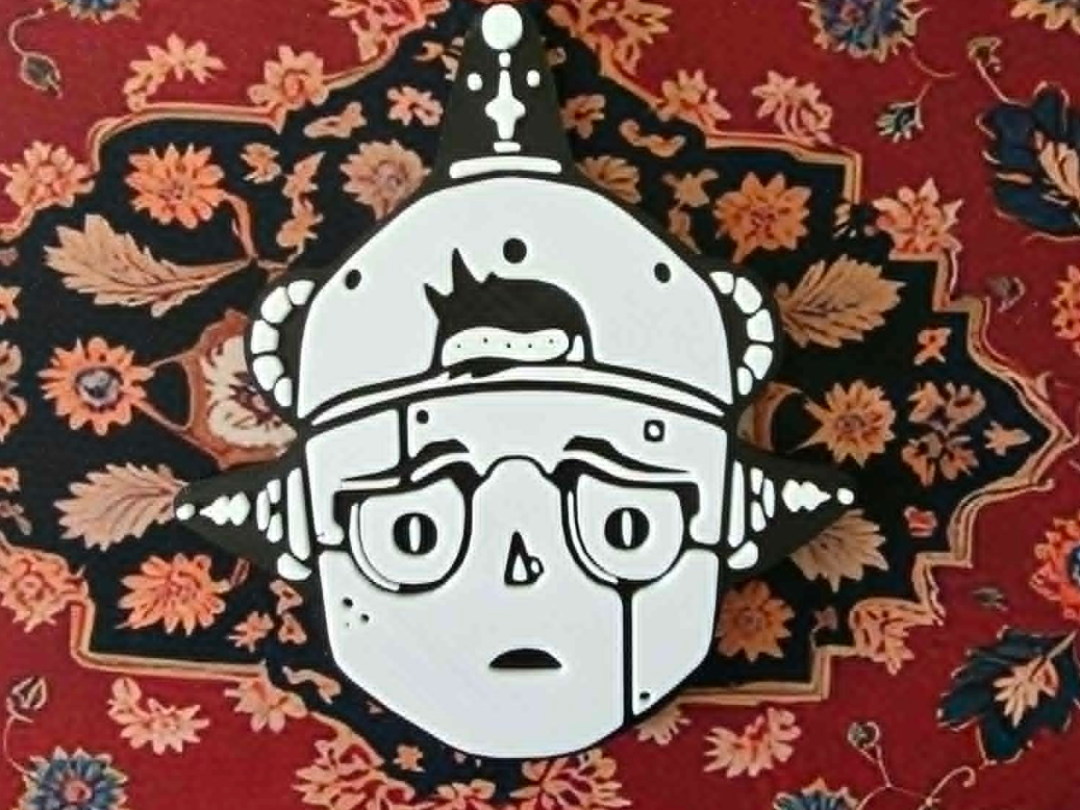 Ray Volpe Face Pendant