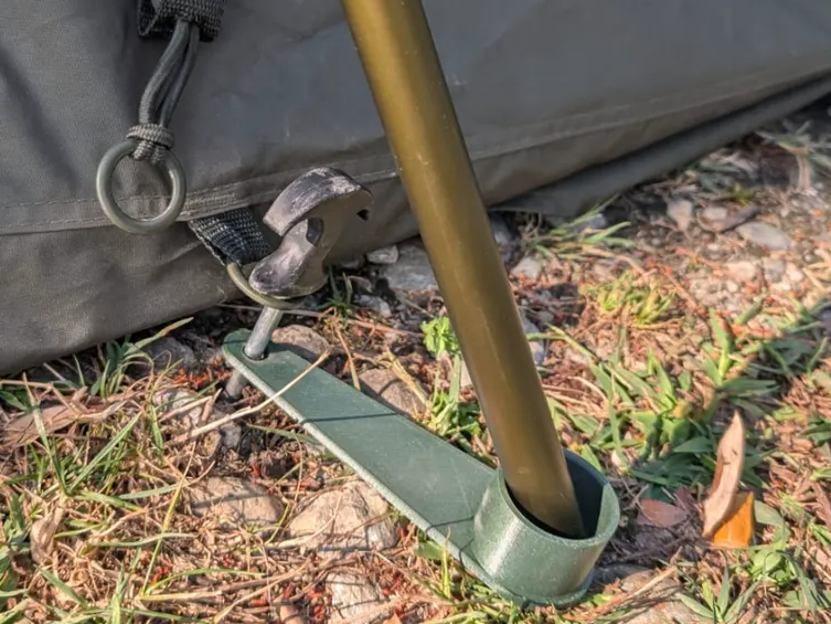 Cup tent rod holder - Carp Fishing