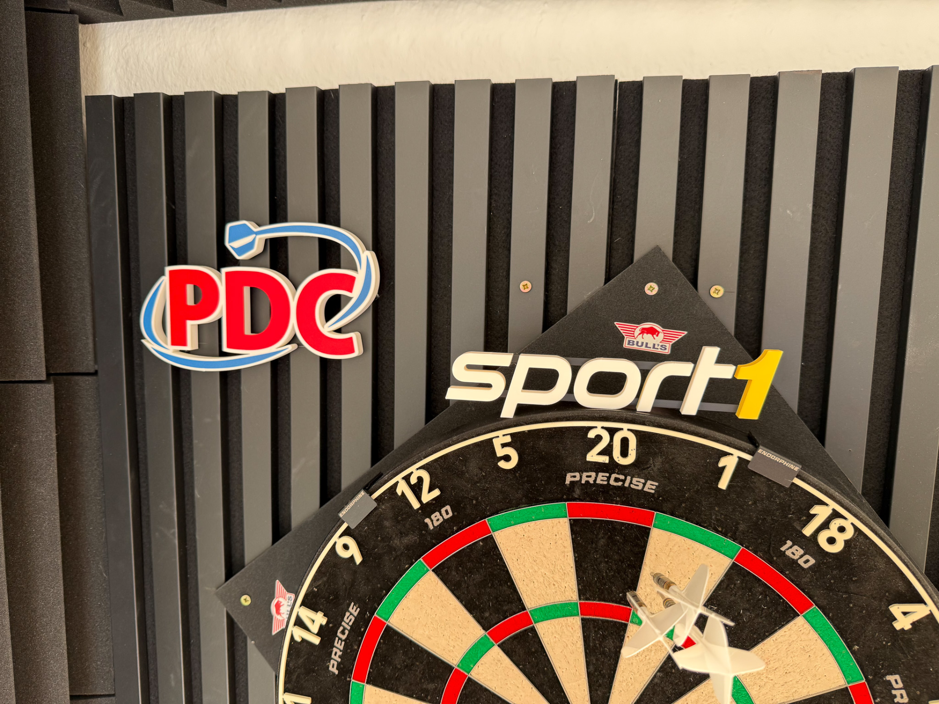 PDC und Sport 1 Dartlogo