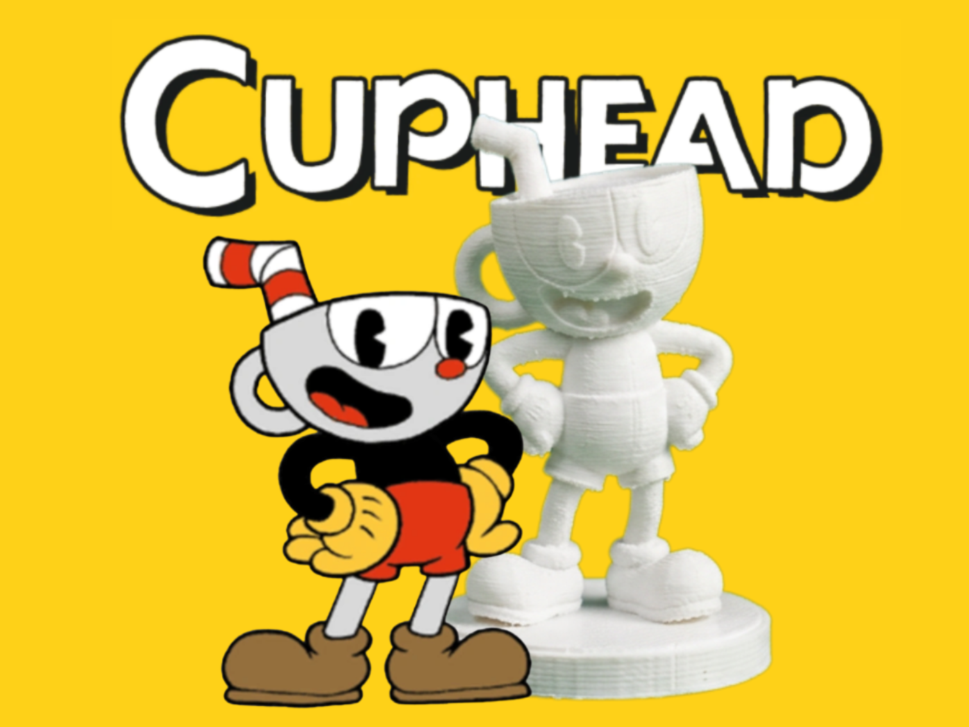 Cuphead – Classic Cartoon Inspired Character