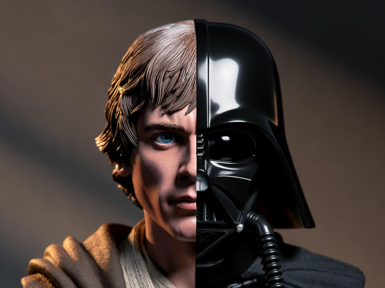buste dark vador