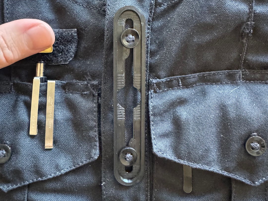 Mic Clip - Remote Speaker Mic Shirt Button