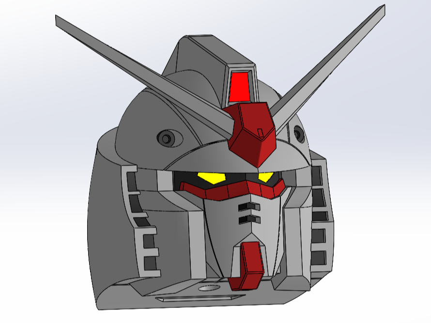 Gundam RX-78-02 head