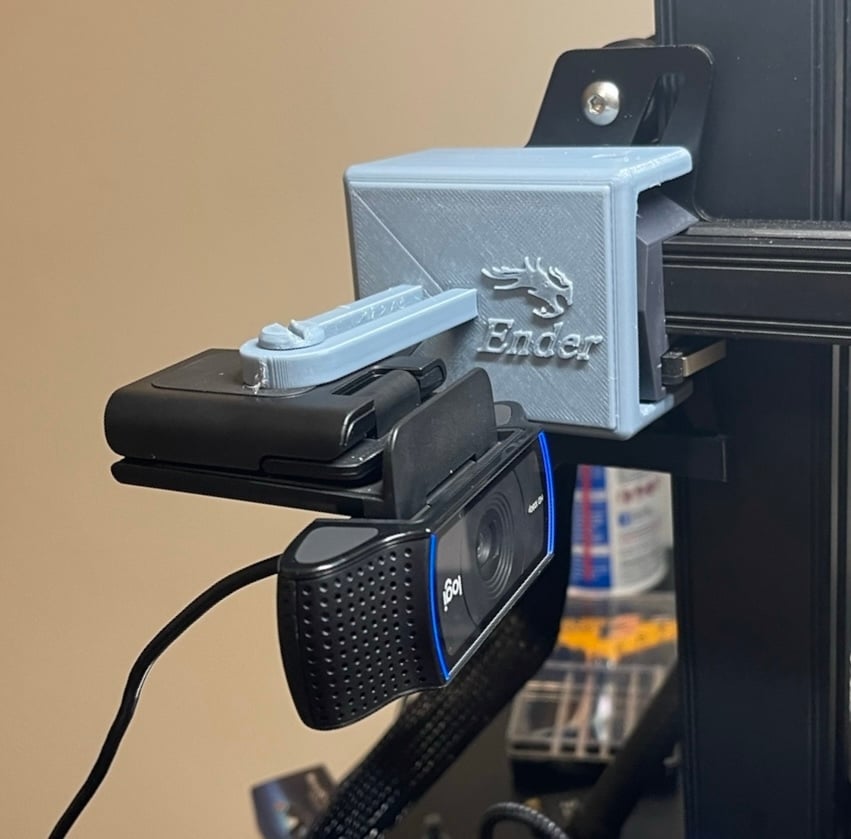 Ender 3 S1 Z-axis Camera Mount C920