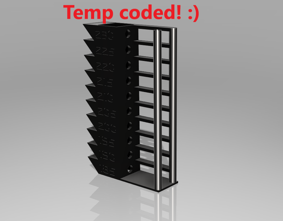 Temp tower for PLA 185 to 230