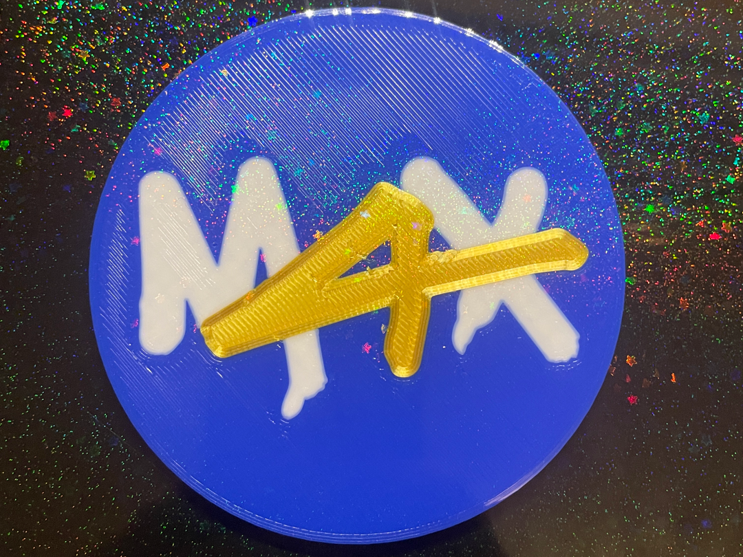 Max Verstappen World Champion Coaster M4X