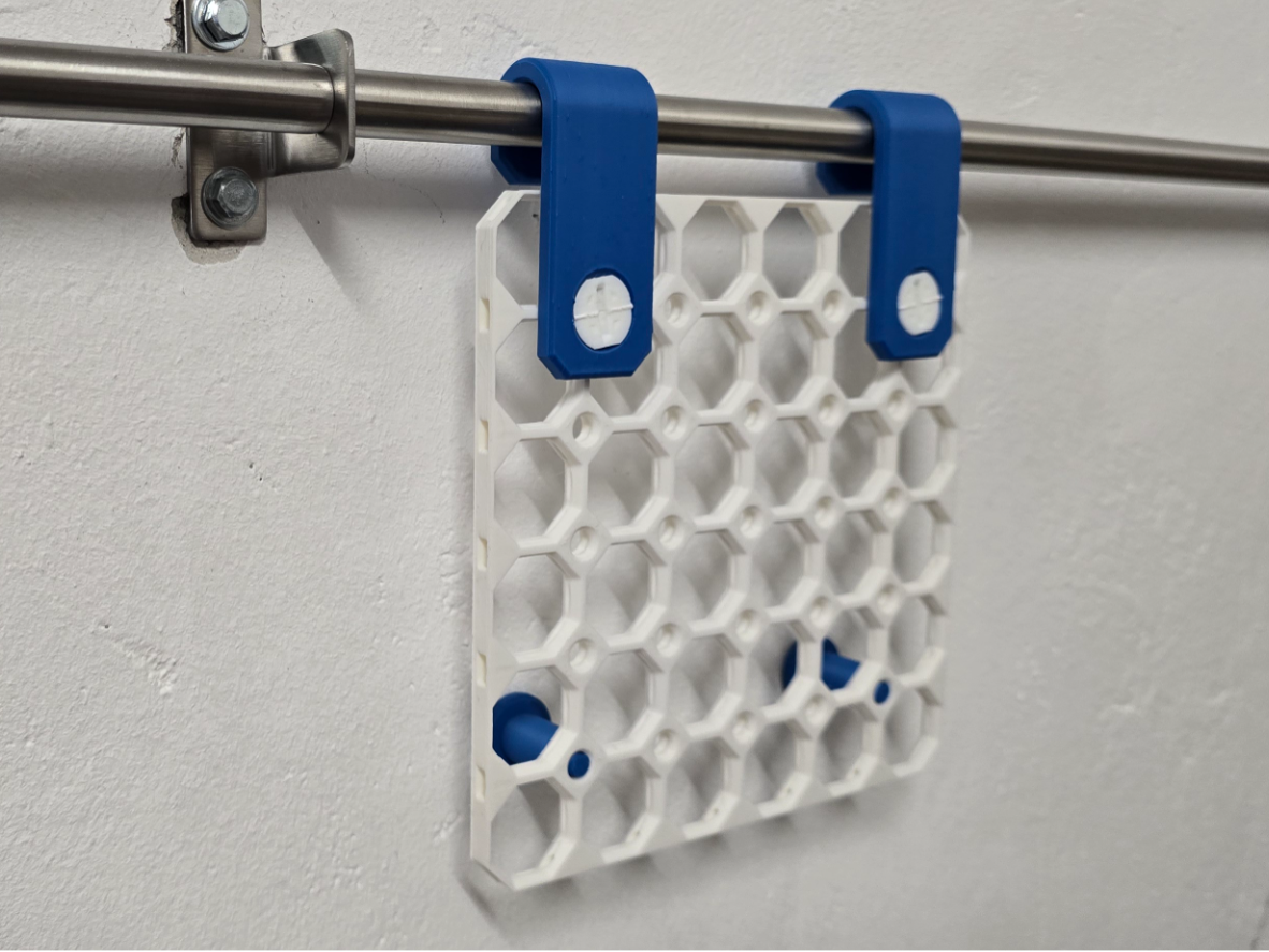 multiboard mount for IKEA KUNGSFORS rail
