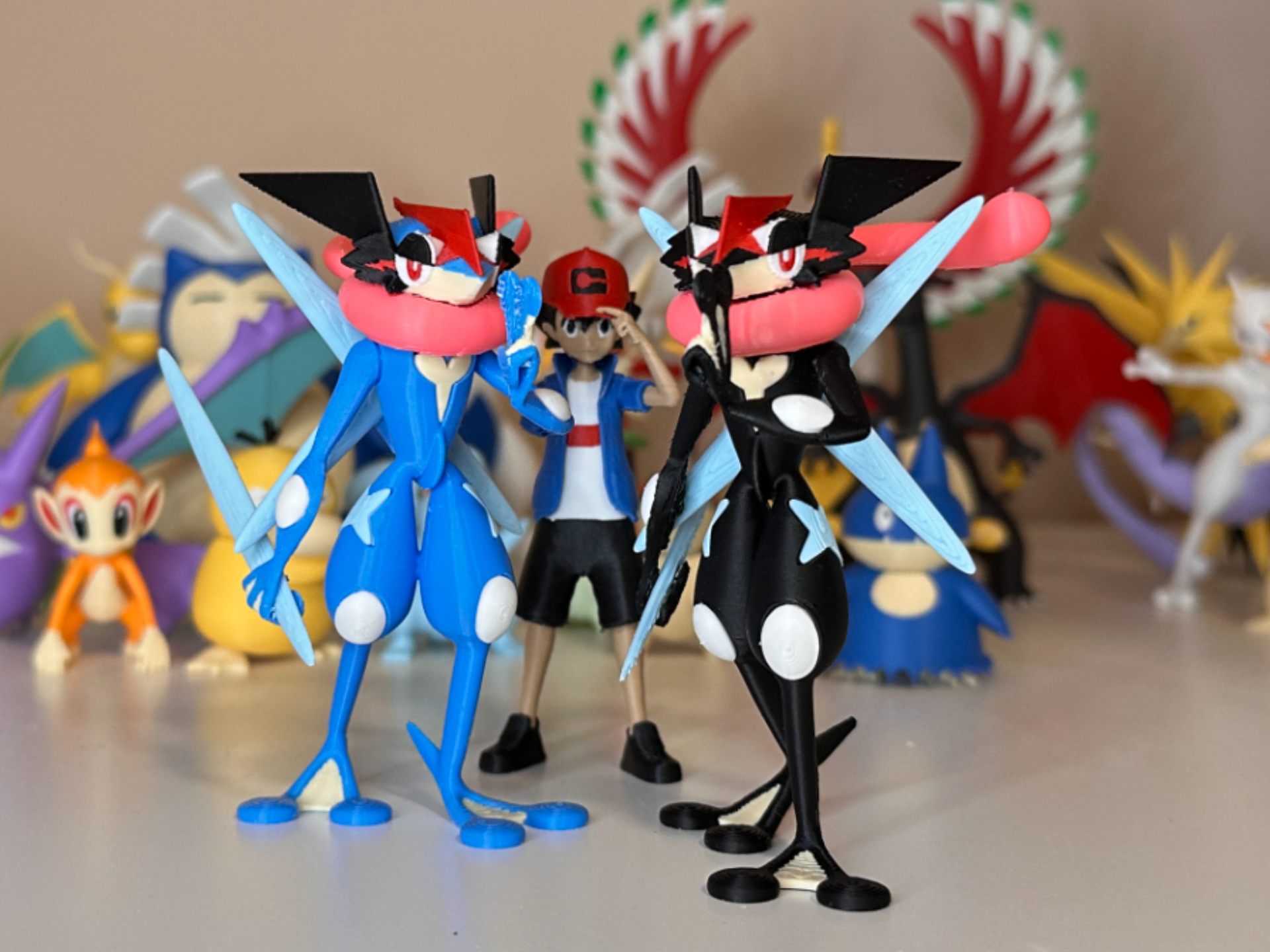 Ash Greninja (Pokemon) Multiparts 90mm Tall