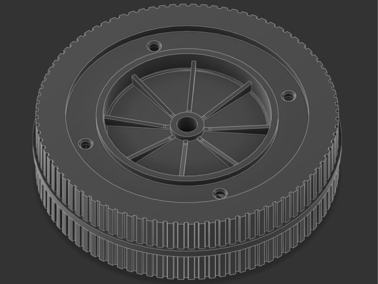 Weber Spirit E-210 wheel