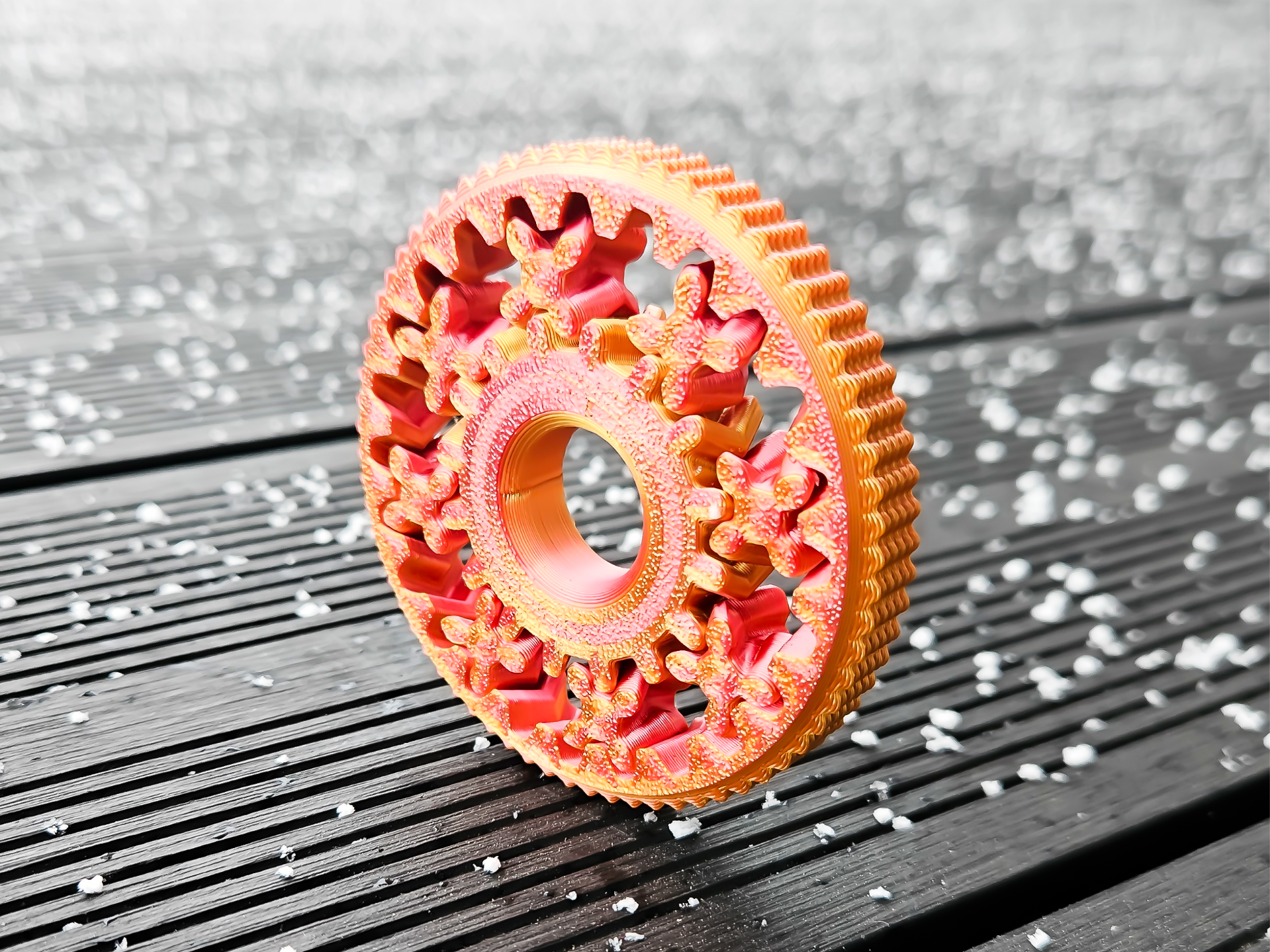 Fidget Spinner with Planetary Gears 2025